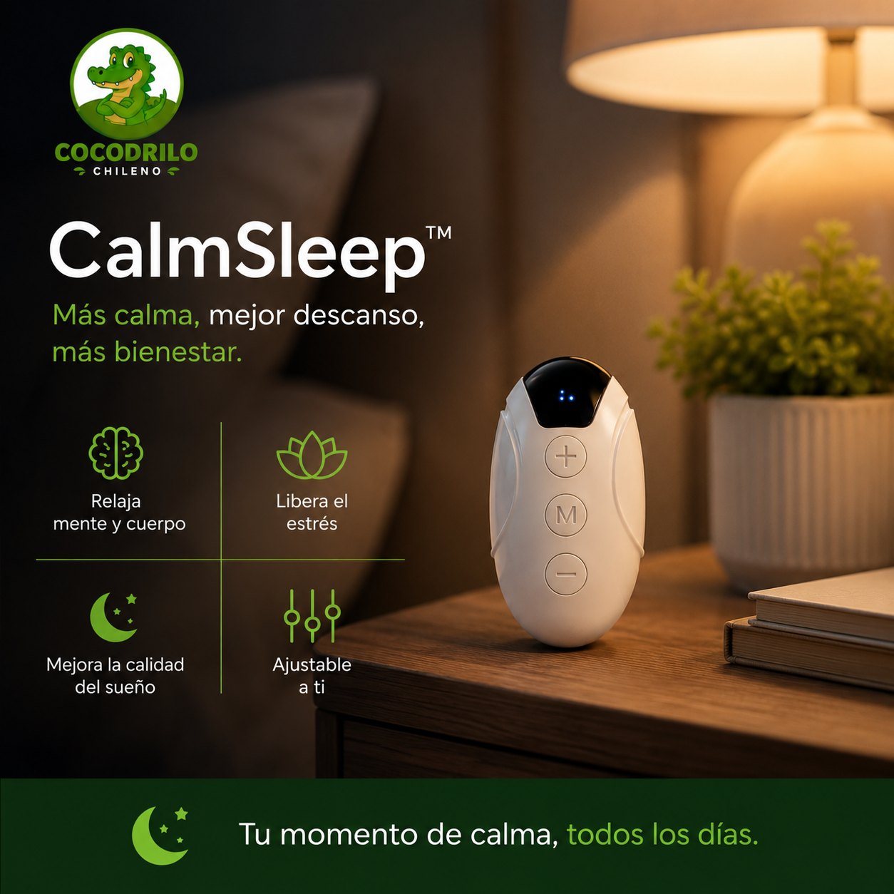 CALMSLEEP™ - Dispositivo de terapia para el sueño