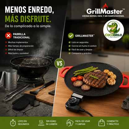 GrillMaster™ - Plancha Eléctrica