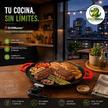 GrillMaster™ - Plancha Eléctrica