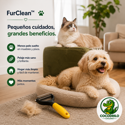 FurClean™ - Cepillo para mascotas