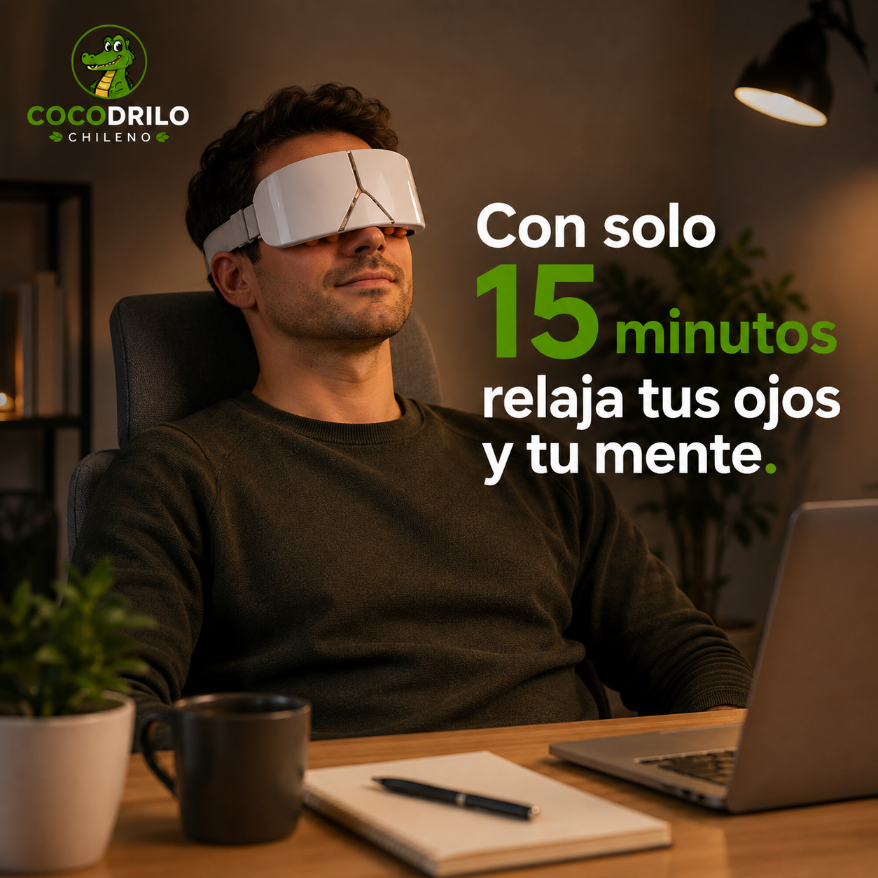 OcuRelax™ – Masajeador de Ojos Inteligente 4D