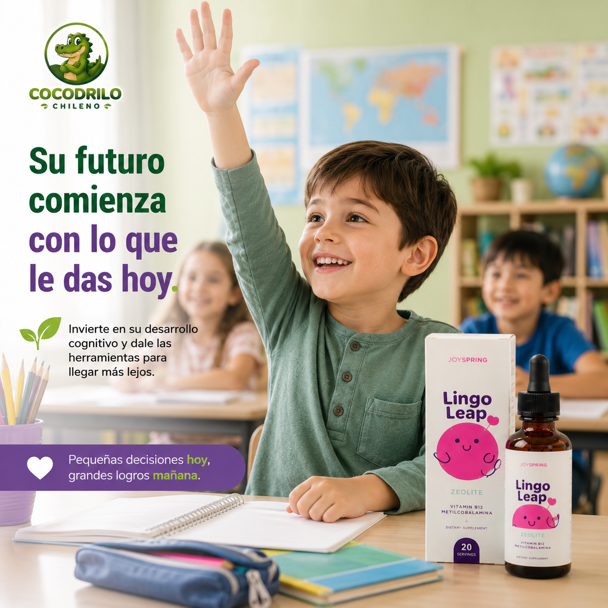LINGOGROW™ - Suplemento para el desarrollo infantil