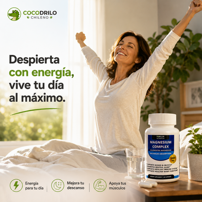 MAGNESIUM COMPLEX™ - Suplemento energético 8 en 1