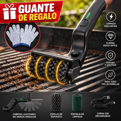 GRILLCLEAN™ - Kit limpiador de parrilla eléctrico