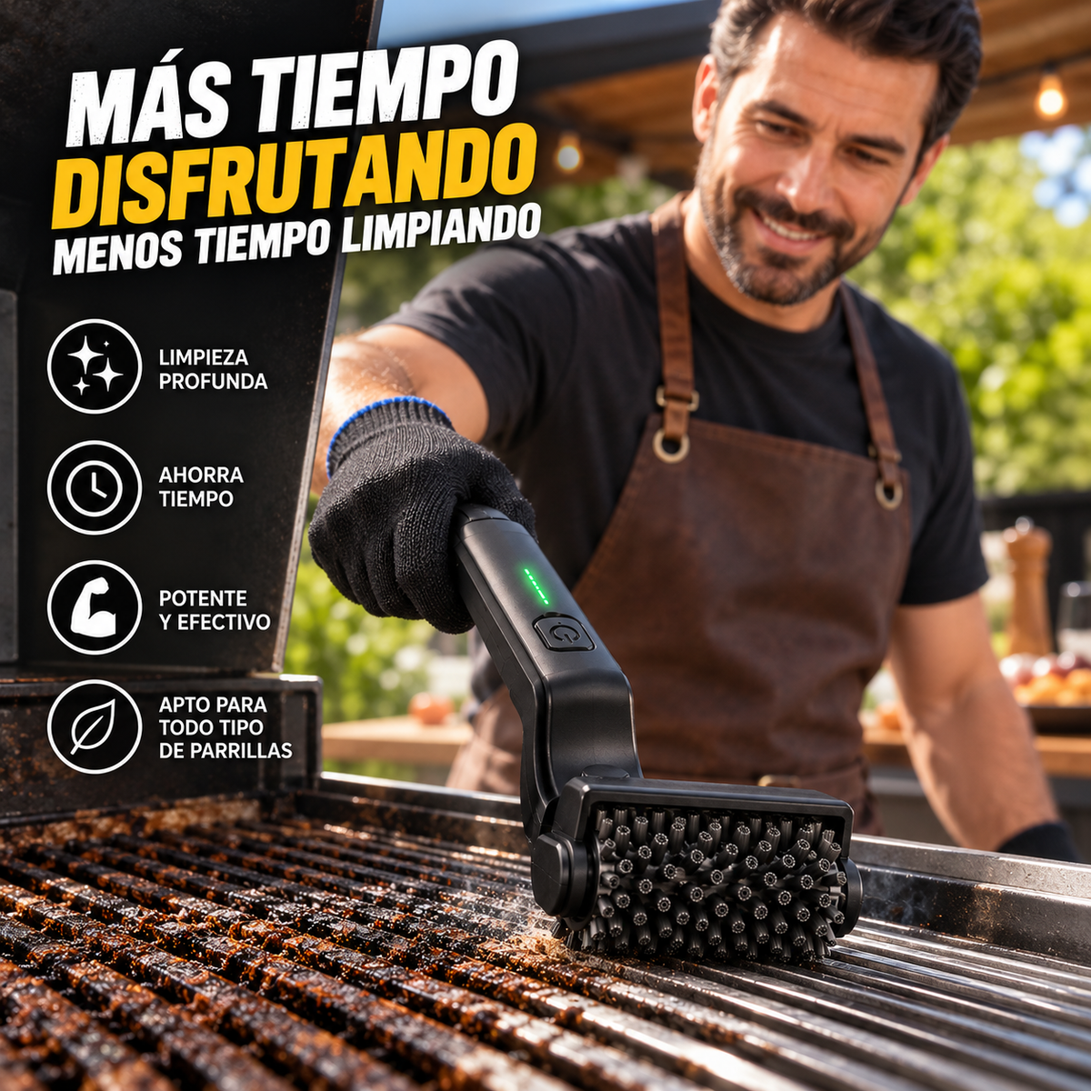 GRILLCLEAN™ - Kit limpiador de parrilla eléctrico