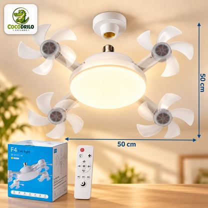 BreezeLight™ Ventilador de Techo con Luz LED 2 en 1