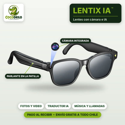 Lentix IA™ – Lentes con Cámara e Inteligencia Artificial